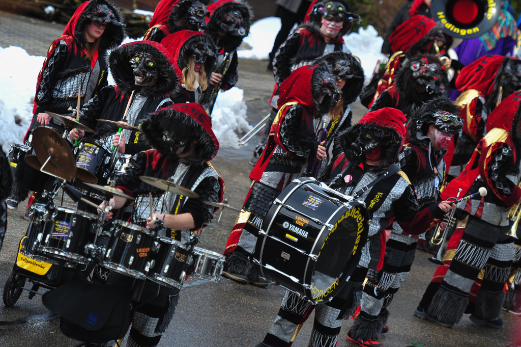 Umzug Hedingen 2015 / Hedingen - Zürich - Schweiz / 31.01.2015