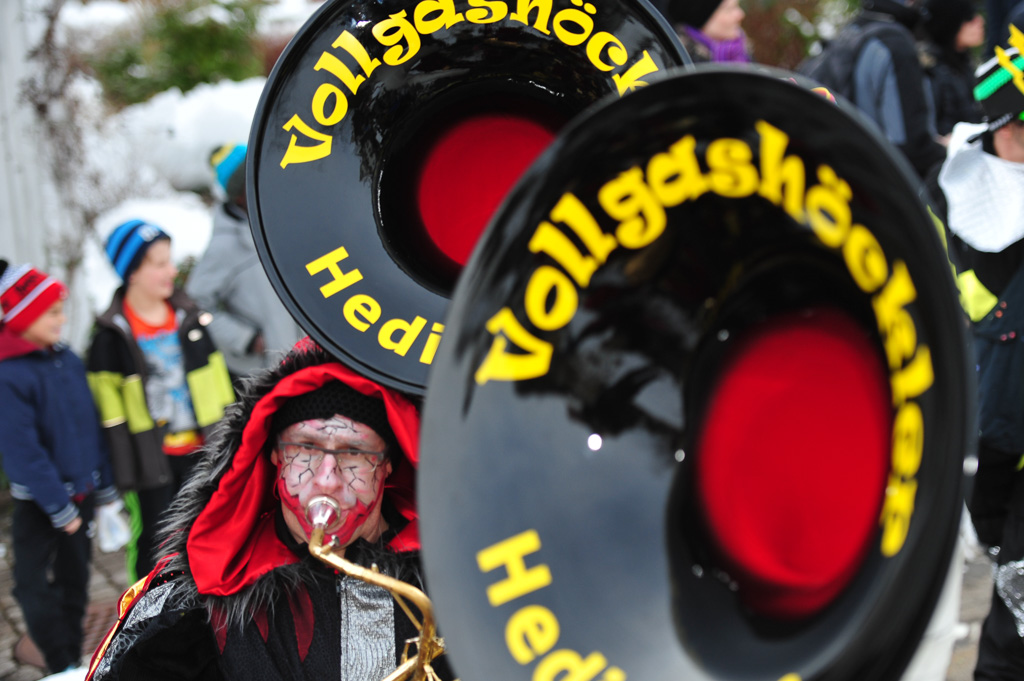 Umzug Hedingen 2015 / Hedingen - Zürich - Schweiz / 31.01.2015