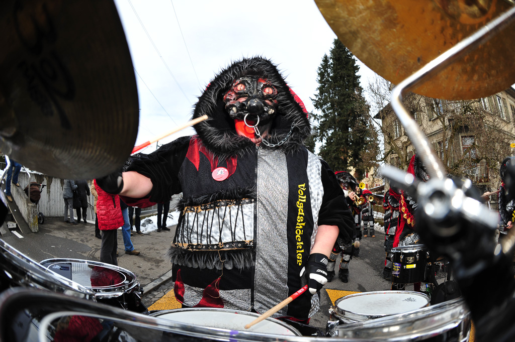 Umzug Hedingen 2015 / Hedingen - Zürich - Schweiz / 31.01.2015