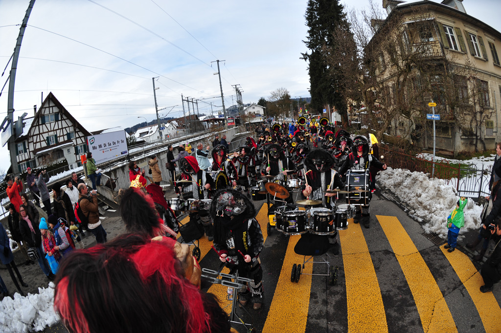 Umzug Hedingen 2015 / Hedingen - Zürich - Schweiz / 31.01.2015