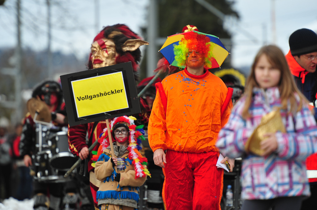 Umzug Hedingen 2015 / Hedingen - Zürich - Schweiz / 31.01.2015