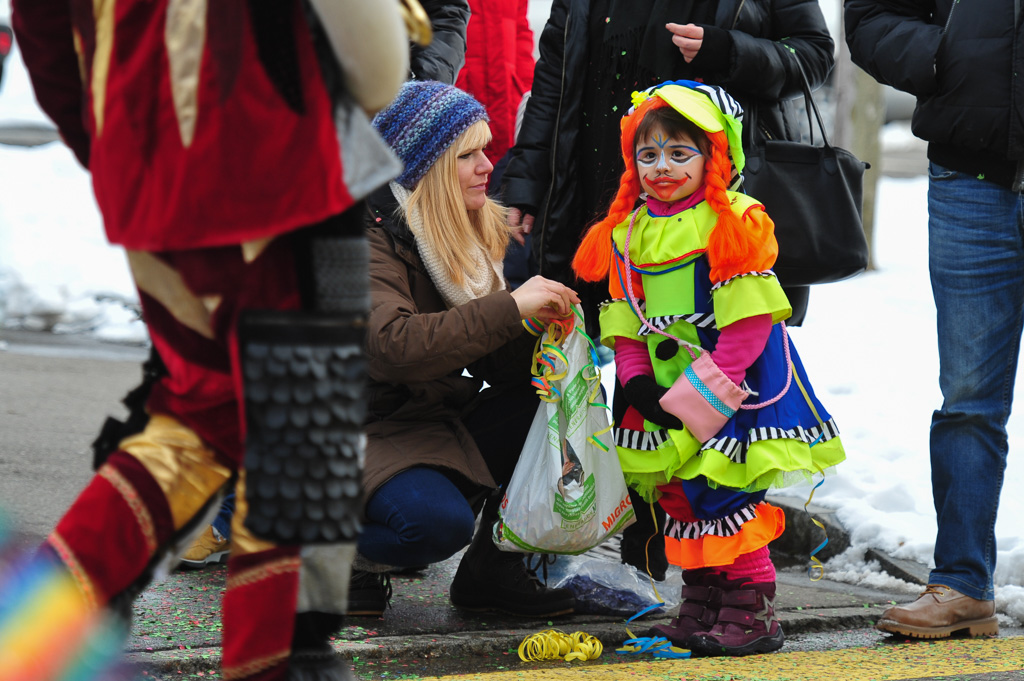Umzug Hedingen 2015 / Hedingen - Zürich - Schweiz / 31.01.2015