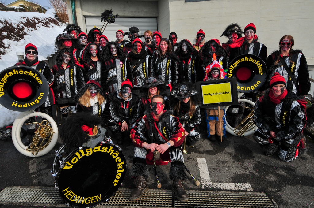 Umzug Hedingen 2015 / Hedingen - Zürich - Schweiz / 31.01.2015