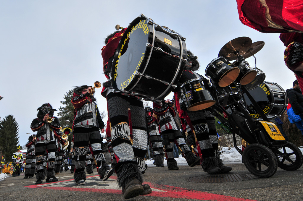 Umzug Hedingen 2015 / Hedingen - Zürich - Schweiz / 31.01.2015