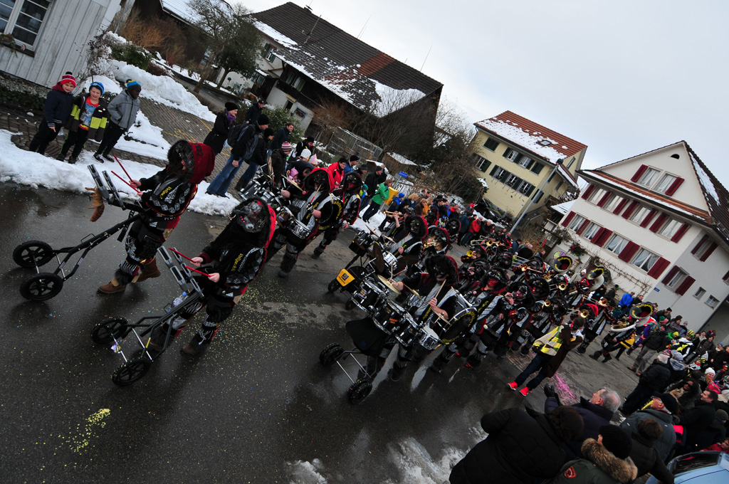 Umzug Hedingen 2015 / Hedingen - Zürich - Schweiz / 31.01.2015