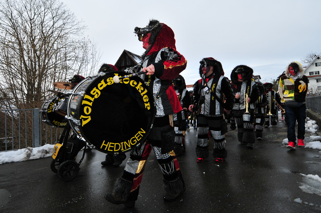 Umzug Hedingen 2015 / Hedingen - Zürich - Schweiz / 31.01.2015