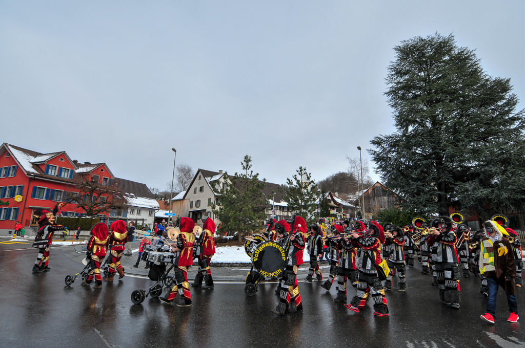 Umzug Hedingen 2015 / Hedingen - Zürich - Schweiz / 31.01.2015