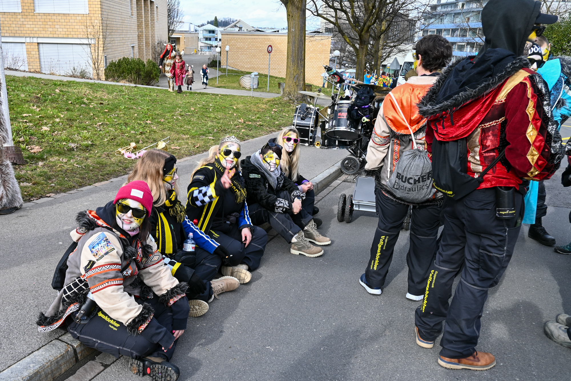 11.2.2024 - Umzug Rotkreuz und Belcantosball Baar