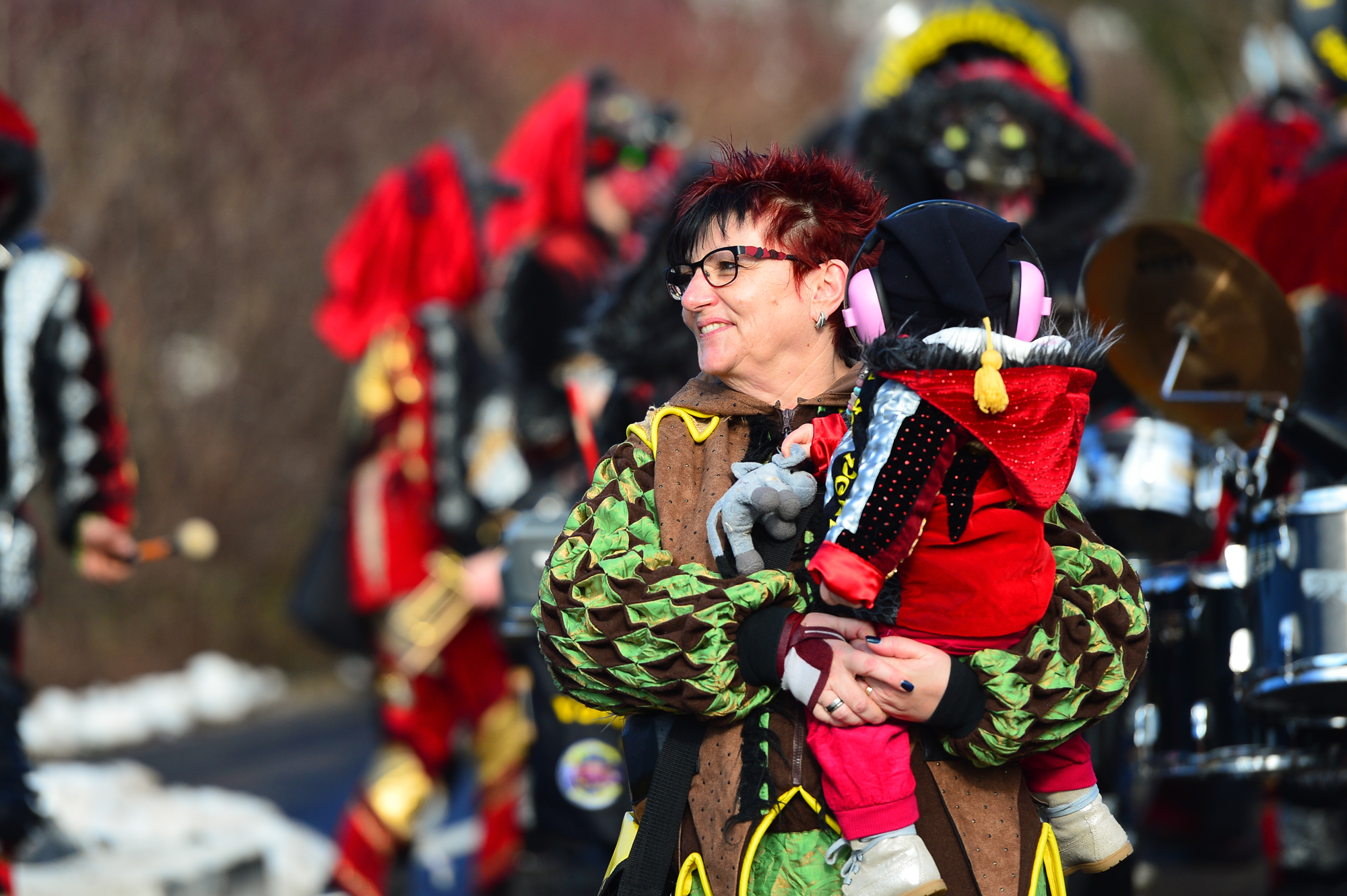 Umzug Hedingen 2016 / Hedingen - Zürich - Schweiz / 23.01.2016